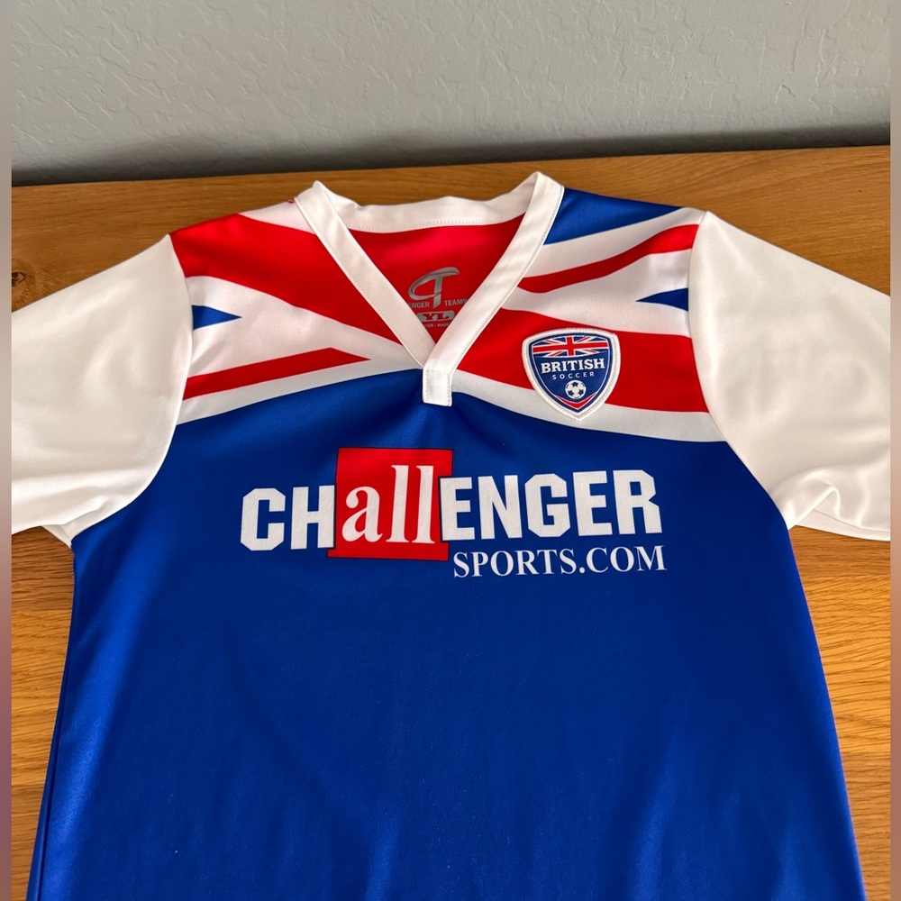 Boys soccer jersey